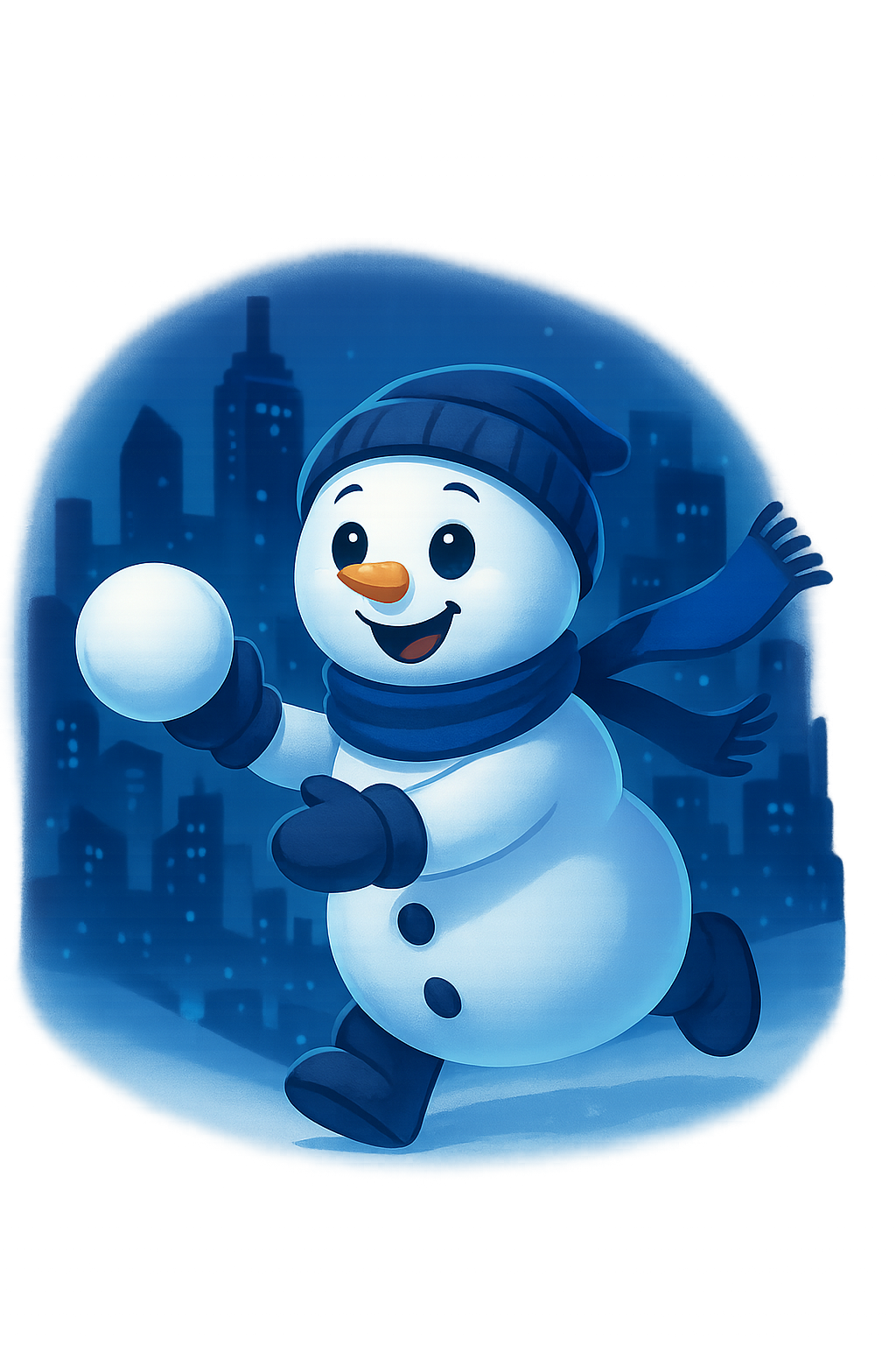Снеговик — символ платформы Снег и Ком